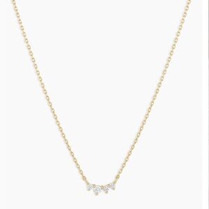 Gorjana 14k Diamond Cluster Necklace - sold out!